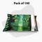 10 x 13 Thank You Tropical Palm Leaves Banana Leaf Black Poly Bag Mailer Envelopes 2 Mil